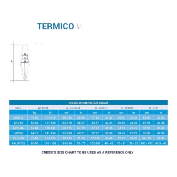 Cressi Termico shorty neoprene swimsuit 2mm wetsuit size L NWT - Picture 16 of 16